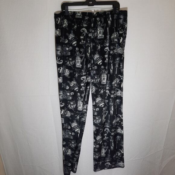 Nightmare Before Christmas Pajama Pants Men’s XL Disney Jack Skellington - Picture 4 of 6